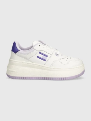 Obrázek produktu Tommy Jeans Tenisky Tommy Jeans TJW RETRO BASKET FLATFORM ESS fialová