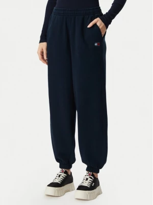 Obrázek produktu Tommy Jeans Teplákové kalhoty Badge DW0DW23536 Tmavomodrá Regular Fit