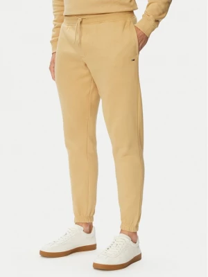 Obrázek produktu Tommy Jeans Teplákové kalhoty Flag DM0DM20473 Béžová Slim Fit