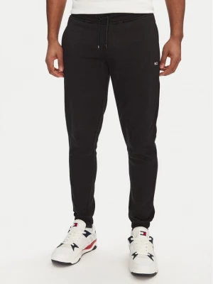 Obrázek produktu Tommy Jeans Teplákové kalhoty Flag DM0DM20473 Černá Slim Fit