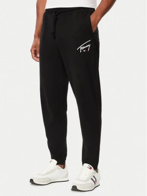 Obrázek produktu Tommy Jeans Teplákové kalhoty Signature DM0DM23593 Černá Regular Fit