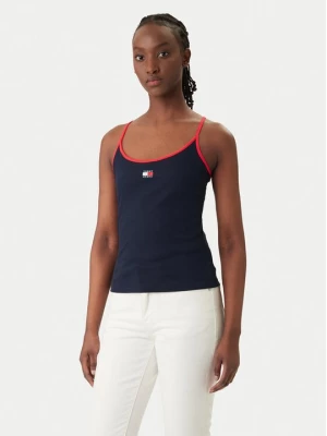 Obrázek produktu Tommy Jeans Top DW0DW22261 Tmavomodrá Slim Fit