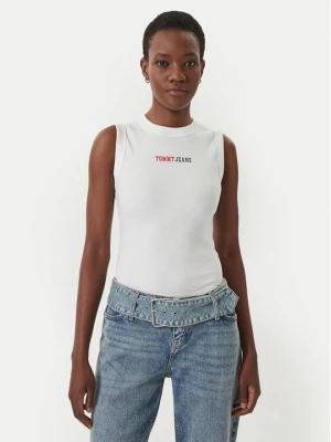 Obrázek produktu Tommy Jeans Top DW0DW22577 Bílá Slim Fit
