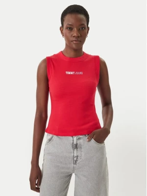 Obrázek produktu Tommy Jeans Top DW0DW22577 Červená Slim Fit