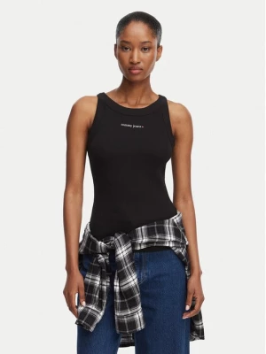 Obrázek produktu Tommy Jeans Top Ess Logo 1 DW0DW22806 Černá Slim Fit
