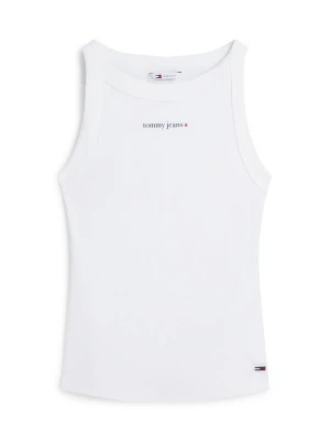Obrázek produktu Tommy Jeans Top 'Logo Slim Tank' námořnická modř / bílá