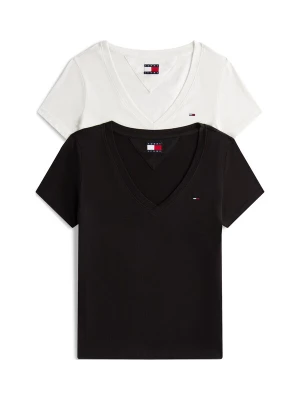 Obrázek produktu Tommy Jeans Tričko černá / bílá