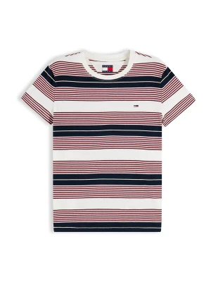 Obrázek produktu Tommy Jeans Tričko 'ESS' námořnická modř / červená / bílá