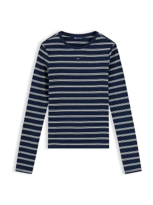 Obrázek produktu Tommy Jeans Tričko 'Essential' tmavě modrá / bílá