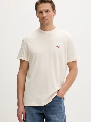Obrázek produktu Tommy Jeans tričko pánské bavlněné béžová