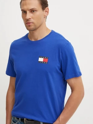 Obrázek produktu Tommy Jeans tričko pánské bavlněné modrá