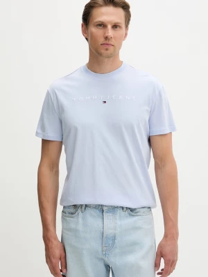 Obrázek produktu Tommy Jeans tričko pánské bavlněné modrá