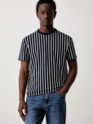 Obrázek produktu Tommy Jeans tričko pánské bavlněné námořnická modř