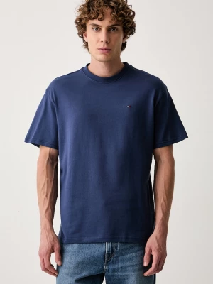 Obrázek produktu Tommy Jeans tričko pánské bavlněné námořnická modř
