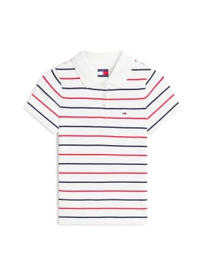 Obrázek produktu Tommy Jeans Tričko 'Slim Fit' námořnická modř / purpurová / bílá