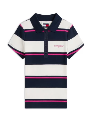 Obrázek produktu Tommy Jeans Tričko tmavě modrá / pink / bílá