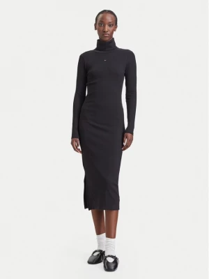 Obrázek produktu Tommy Jeans Úpletové šaty Bodycon DW0DW23320 Černá Slim Fit