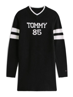 Obrázek produktu Tommy Jeans Úpletové šaty černá / bílá
