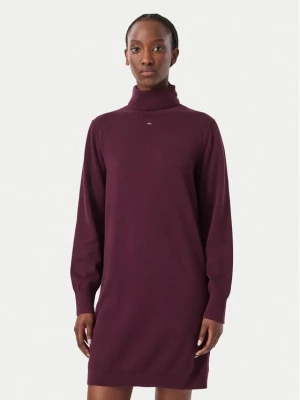 Obrázek produktu Tommy Jeans Úpletové šaty Ess DW0DW23460 Fialová Regular Fit
