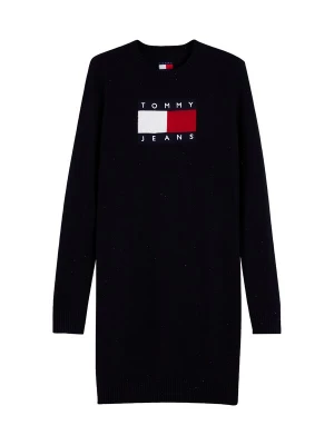 Obrázek produktu Tommy Jeans Úpletové šaty námořnická modř / červená / černá / bílá