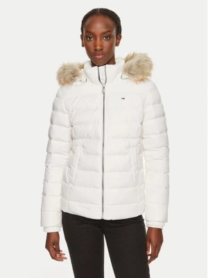 Obrázek produktu Tommy Jeans Vatovaná bunda Basic DW0DW18312 Bílá Slim Fit