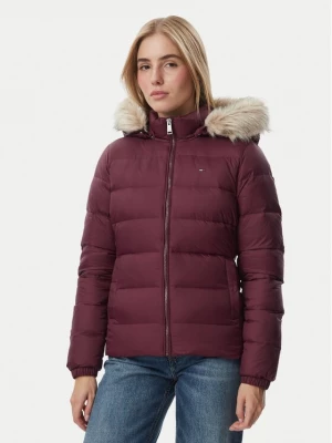 Obrázek produktu Tommy Jeans Vatovaná bunda Basic DW0DW18312 Bordó Slim Fit