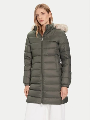 Obrázek produktu Tommy Jeans Vatovaná bunda Essential DW0DW18864 Zelená Slim Fit
