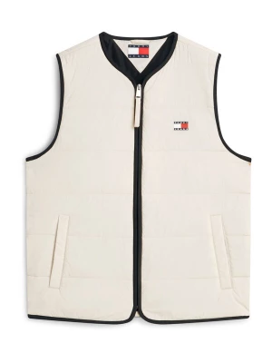 Obrázek produktu Tommy Jeans Vesta 'Lightweight Down Quilted' béžová / bílá