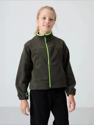 Obrázek produktu Tommy Life Mikina 'TOMMY Jugend-Sweatshirt Mit Reißverschluss' olivová