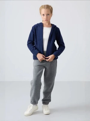 Obrázek produktu Tommy Life Mikina 'TOMMY Unisex-Kapuzen-Sweatshirt Für Jugendliche Mit Reißverschluss' námořnická modř