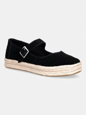 Obrázek produktu Toms espadrily Mary Jane dámské semišové CAROLINA MARY JANE černá