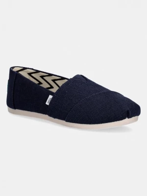 Obrázek produktu Toms espadrily na plochém podpatku dámské ALPARGATA CLASSIC námořnická modř