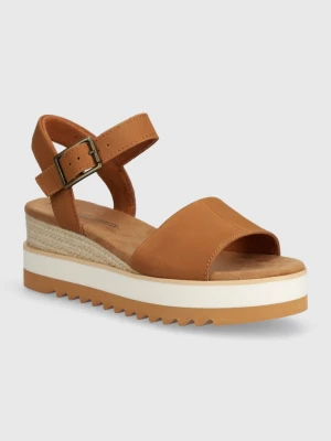 Obrázek produktu Toms Nubukové sandály Toms Diana hnědá