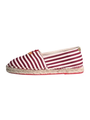 Obrázek produktu Toni Pons Espadrilky 'BLANES' vínově červená / bílá