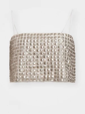 Obrázek produktu Top AllSaints zlatá barva
