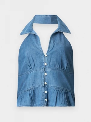 Obrázek produktu Top Hollister Co. světlemodrý denim