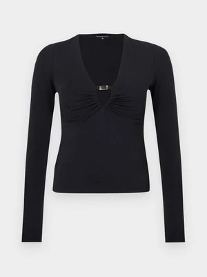 Obrázek produktu Top s dlouhým rukávem Abercrombie & Fitch černá