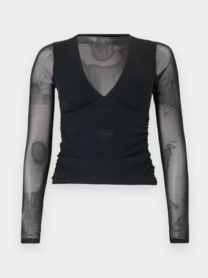 Obrázek produktu Top s dlouhým rukávem Abercrombie & Fitch černá