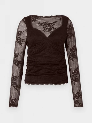 Obrázek produktu Top s dlouhým rukávem Abercrombie & Fitch hnědá