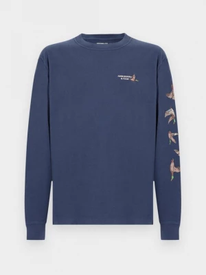 Obrázek produktu Top s dlouhým rukávem Abercrombie & Fitch tmavě modrá