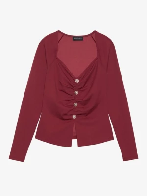 Obrázek produktu Top s dlouhým rukávem Anna Field bordeaux