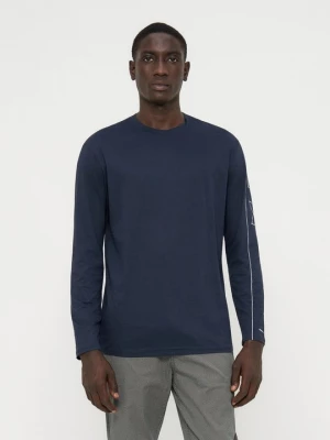Obrázek produktu Top s dlouhým rukávem Armani Exchange šedomodrý denim