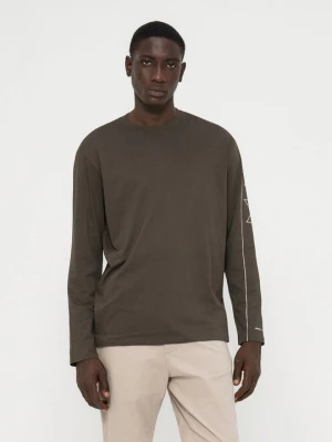 Obrázek produktu Top s dlouhým rukávem Armani Exchange tmavě zelená