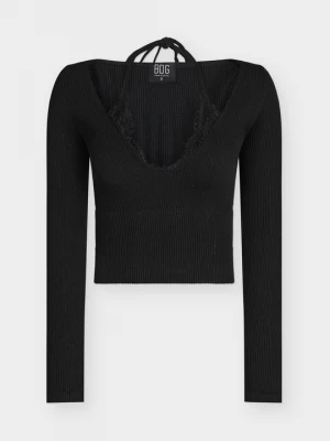 Obrázek produktu Top s dlouhým rukávem BDG Urban Outfitters černá