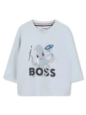 Obrázek produktu Top s dlouhým rukávem Boss modrá