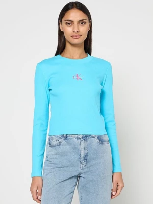 Obrázek produktu Top s dlouhým rukávem Calvin Klein Jeans světle modrá