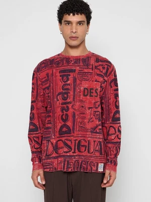 Obrázek produktu Top s dlouhým rukávem Desigual bordó