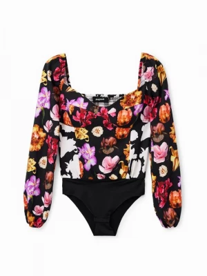Obrázek produktu Top s dlouhým rukávem Desigual černá