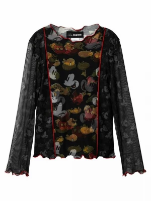Obrázek produktu Top s dlouhým rukávem Desigual černá
