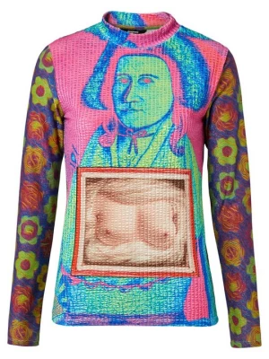 Obrázek produktu Top s dlouhým rukávem Desigual červená